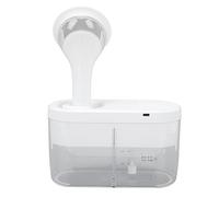 Fdit Outil de Nettoyage D'eau D'irrigation D'oreille Rechargeable, 4 Modes de Nettoyage, Nettoyeur de Conduit Auditif avec Buses en Silicone Réutilisables pour Usage Domestique (Ensemble blanc)