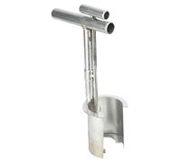 Fdit Outil de Plantation D'ampoules Efficace en Alliage, Ergonomique pour la Plantation de Jardin, échantillonneur de Sol Portatif pour Outil de de Repiquage