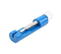 Fdit Outil de Retrait de Maillons de Bracelet de Montre, Kit de Retrait de Broches de Bracelet de Montre en Métal avec Broches Supplémentaires, Réglable pour la Plupart des (Blue)