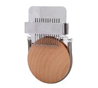 Fdit Outil de Tissage de Patchs, 12 Crochets en Métal pour la Réparation de Tissus, Outil de Reprisage de Disques en Bois pour Chaussettes, Pulls, Pantalons, Kit de Réparation de