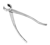 Fdit Outil D'élagage de bonsaï de Coupeur de Bouton Concave D'acier Inoxydable 210mm avec des Poignées Ergonomiques pour la Guérison de Sphérique