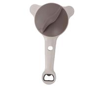 Fdit Ouvre-bocal 4 en 1, Ouvre-boîte en Acier Inoxydable avec 3 Pinces Antidérapantes et Conception Rotative, Tire-bouchon -capsule de Vin pour Cuisine, Cuisiniers à Domicile,