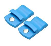 Fdit Ouvre-bocal de Conserve 2 Pièces, Ouvre-boîte Magnétique Puissant, Outils de Levage de Couvercle Faciles pour Bocaux à Bouche Régulière et Large (BLUE)