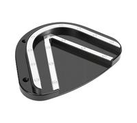 Fdit Ouvre-bocal Sous Armoire, Double Rainure en Forme de U, Ouvre-bocal Mason à Large Bouche avec Dents en Acier Inoxydable pour la Cuisine de la Maison (BLACK)