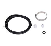 Fdit Pack de Connexion d'alimentation de Chlorinateur avec écrou Joint Collier de Serrage Tuyau d'alimentation de Chlorinateur Accessoires de Chlorateur pour Pièces CL200 CL220