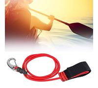 Fdit Paddle Leiband Portable Nylon Kayak Kayak Paddle de sécurité éther, Cils pour Le Surf (Rouge)