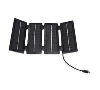 Fdit Panneau Solaire 20 W, Chargeur Solaire Pliable Portable en Silicium Monocristallin avec Interface de Type C pour Smartphones, Voyage en Plein Air, Camping