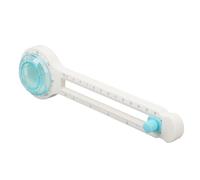 Fdit papier Circulaire Portable avec Couvercle de Protection de Ligne D'échelle, Facile à Utiliser pour la Fabrication de Cartes de Scrapbook, Artisanat et Art