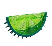 Fdit Paquet de 3 Jouets de Dentition pour Chien en Forme de Fruit Doux sans BPA TPR Jouets Molaires pour Animaux de Compagnie avec Noyau Rempli de Glace pour Les Chiens de Petite et (Blanc 5)