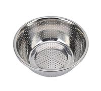 Fdit Passoire à Légumes en Acier Inoxydable 304, Panier de Lavage Polyvalent avec Trous de Vidange, Tamis de Cuisine et Récipient de Rangement (30cm)
