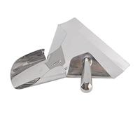 Fdit Pelle à Frites, Pelle à Aliments en Acier Inoxydable pour Popcorn et Chips, avec Poignée Haute Température, pour Cinémas, Fêtes Foraines et Buffets