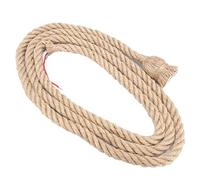 Fdit Pendentif en Corde de Chanvre Vintage pour Lampe à la Lampe de la Pute de Base, Pendentif au Couvercle de Base E27 pour la Chambre à Coucher du Salon (1,5 mètre 1 tête)