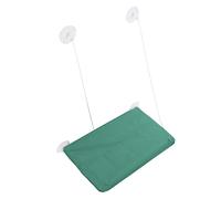 Fdit Perchoir de Fenêtre pour Chat, Hamac de Lit à Ventouse Sûr pour Fenêtre, Siège de Repos pour Animal de Compagnie Peu Encombrant, Matériaux de Haute qualité, pour Chat/Lapin/Hamster (Green)