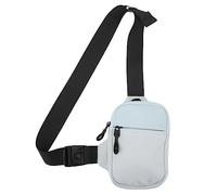 Fdit Petit Sac de Couverture de Colonne Vertébrale pour Les Hommes Les Femmes Arborent à L'extérieur, Un Sac à Coffre Réglable pour Faire du Vélo (Bleu Clair)