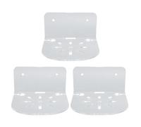 Fdit Petite étagère Flottante en Acrylique, Support Mural Transparent pour Caméra pour Appareils de Surveillance de sécurité, Organisation, Cuisine, Bureau, Chambre à Coucher, Salon, étagères