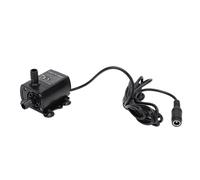 Fdit Petite Pompe Submersible pour Fontaine, 10 W, Débit Réglable, DC 12 V, étanche, 0 à 400 L/H pour Aquarium et Fontaine