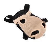 Fdit Pettable Pet Préfort Sac à Dos pour Les Voyages à Pied, Dos de Poitrine Respirant - Nylon (S)
