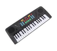 Fdit Piano à Clavier pour Enfants, Ton Réaliste, Jouet éducatif pour Enfants, Jouet Musical Multifonctionnel D'apprentissage Précoce avec Microphone Pour/piano électrique