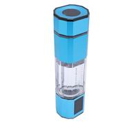 Fdit Pichet D'eau à Hydrogène, Concentration de 5 000 Ppb, Portable avec Mode de Lavage Automatique pour les Voyages, Bouteille Pouvant être Utilisée avec de L'eau pour les (BLUE)