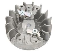 Fdit Pièce de Rechange pour Volant D'inertie de Tronçonneuse, Compatible avec 137 137e, Alliage D'aluminium Haute Résistance, Antirouille, OEM 530059637