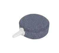 Fdit Pierres à Air pour Pompe à Oxygène D'aquarium, Diffuseur de Bulles en Carbure de Silicone à Disque Rond avec Tuyau de 2 M, 4 Ventouses, pour Accessoires D'aquarium