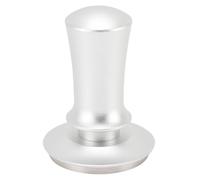 Fdit Pilon à café calibré de 58 Mm en Acier Inoxydable pour une Extraction Uniforme à la Maison ou dans un café, Choix Idéal pour les Amateurs (SILVER)