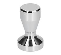 Fdit Pilon à café, Pilon à Expresso en Acier Inoxydable de qualité Alimentaire avec Base Plate pour un Bourrage Uniforme, Outil de à Poignée Ergonomique pour un Usage Domestique et (49mm)