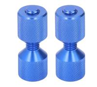 Fdit Pin D'alignement de la de 2 PCS, Outil D'alignement à Double Trou M12THEAD pour 0,5-14 Pouce 150 LB Pipe Frings Automotive Ship Machinery (Blue)