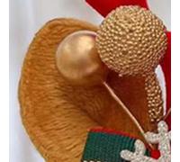 Fdit Pince à Cheveux de Noël Barrettes à Cheveux en Bois de Cerf Épingles à de Renne en Peluche avec des Couleurs Vives Éléments Festifs pour les (18# Noeud Papillon Flocon de Neige Bois Rouge)