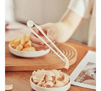 Fdit Pince à Chips Pince à Collation en Plastique pour Chips de Pommes de Terre Biscuits avec Poignée Hygiénique Utilisation Polyvalente pour le Bureau à Domicile en Plein Air