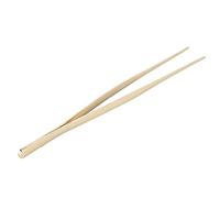 Fdit Pince à épiler de Cuisine, Pince de Cuisson en Acier Inoxydable à Pointe Dentelée, Alimentaire avec Poignée Ergonomique pour la Cuisson en Cuisine à Domicile (Doré)