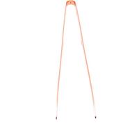 Fdit Pince à Glaçons en Acier Inoxydable 304, Poignée Ergonomique Dentelée Antidérapante, 9,45 Pouces, Antirouille, Facile à Nettoyer avec Finition Polie Estampillée pour le Service de (Cuivre Plaqué)