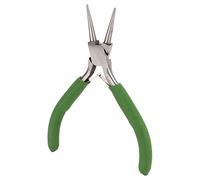 Fdit Pince à Nez Rond, Pince à Boucler le Fil, à Bijoux, Poignée Antidérapante en Acier au Carbone pour la Fabrication de Bijoux, Enroulement de Fil, Artisanat de Bricolage