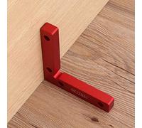 Fdit Pince D'Angle à Angle Droit de 90 Degrés en Forme de L en Alliage D'aluminium, Outil de Fixation de Soudage pour le Soudage du Bois et du Métal