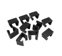 Fdit Pince de Fixation de Meubles en Rotin, Robuste, pour canapé Sectionnel de Jardin Extérieur, 10 Pièces pour Connexion de Chaise (Fente de 5,25 cm / 2,1 Pouces)