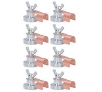 Fdit Pince de Terre Magnétique Portable, Fixation Solide et Sécurisée pour Tables de Soudage en Acier (S)