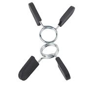 Fdit Pince de Verrouillage à Ressort pour Haltères Standard de 25 Mm pour Empêcher Les Plaques de Poids de Glisser de la Barre, s'adapte à Toutes Les Barres D'haltères ou Barres D'haltères à Trou de
