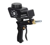 Fdit Pistolet de Sable de Sable, Pression de Fonctionnement de 90 Psi 600cc de Réservoir de Réservoir Sable Sandblasting Gun Toolt Kit pour le Retrait de Peinture à Gravure en Verre (BLACK)
