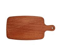 Fdit Planche à Découper en Bois Massif, Planches à Découper de Cuisine, Placage de Pizza avec Poignée et Trou de Suspension pour le Service de Steak de Pain au Fromage (40 * 20 * 1.5cm)