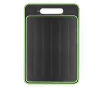 Fdit Planche à Découper Multifonctionnelle en Alliage D'aluminium, Planche à Découper avec Aiguiseur de Couteaux et Plateau de Décongélation, Tapis de Découpe de Cuisine de 14,4