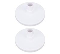 Fdit Plaque à Vide pour Piscine Hors Sol, Largeur Inférieure de 6,3 Pouces, Diamètre de Connexion de 1,2 Pouces, Accessoire Pratique pour Piscine, Spa 2 Pièces