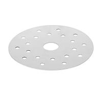 Fdit Plaque de Diffusion de Chaleur, Disque Convertisseur de Table de Cuisson à Induction en Acier Inoxydable pour une Répartition Uniforme de la Chaleur, avec (16,5 cm / 6,5 pouces de diamètre)