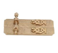 Fdit Plaque de Façade de Meuble, Poignées de Meuble Antiques en Laiton Style Rétro avec Motif Paysager, pour Armoires, Commodes et meubles.