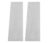 Fdit Plaque de Protection de Porte en Acier Inoxydable 304, Protection de Porte de 16x4 Pouces pour les Rayures et L'usure des Animaux de Compagnie, Installation Facile avec des Vis,