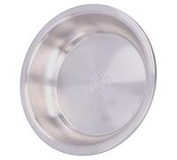 Fdit Plaque en Acier Inoxydable, Design Poli Miroir Incassable, Empilable pour un Rangement Peu Encombrant, Adaptée pour une Utilisation à la Maison, en Extérieur et en (Assiette creuse Lizi 304 :