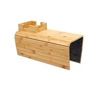 Fdit Plateau D'accoudoir de canapé, Porte-gobelet Antidérapant pour Boissons, Collations, Télécommande de Téléphone, s'adapte à Différentes Largeurs D'accoudoirs pour Canapés en Cuir (Un Type
