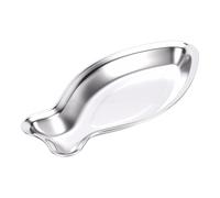 Fdit Plateau de Cuisson de Poisson à la Vapeur, Plateau de Service en Acier Inoxydable 316 avec capacité Améliorée et Finition Lisse pour Cuire à la Vapeur ou Servir des Collations