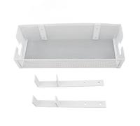 Fdit Plateau de Gestion des Câbles de Bureau, Boîte en Maille Robuste pour Le Bureau et la Maison, Blanc, Réduit Les Risques de sécurité pour Les Tout-Petits et Les Animaux Domestiques