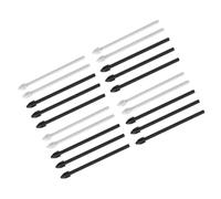 Fdit Plumes de Stylo de Téléphone de Haute qualité, 20 Pièces, Jeu D'embouts de Remplacement pour Note 10/Note 10 Plus pour Les Utilisateurs de Stylet (Black)