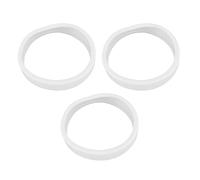 Fdit Pneu de Nettoyage de Piscine en Caoutchouc Blanc pour C 10 - Pneu de Nettoyage de Piscine Polyvalent Résistant à l'usure pour Une Meilleure Traction - Remplacement pour 3 Pièces